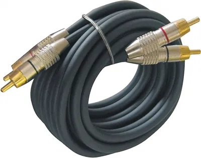 Zdjęcie produktu dla Kabel Dynavox RCA X-6031 1,5 m w czarnym opakowaniu blistrowym
