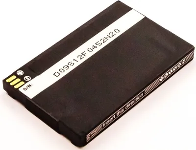 Produktbild von Akku für Emporia Telme C131 Li-Ion 3,7 Volt 1000 mAh schwarz.