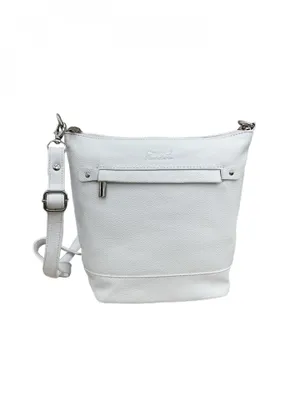 Produktbild von C7022 Cinino Ledertasche Umhängetasche Weiß