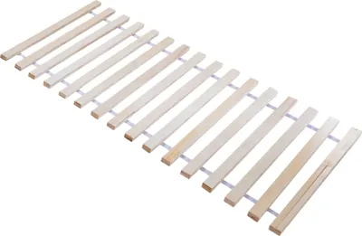 Produktbild von roba Roll-Lattenrost für Montessori Bodenbetten Hausbetten 70 x 140 cm - Lattenrost aus unbehandeltem Naturholz -