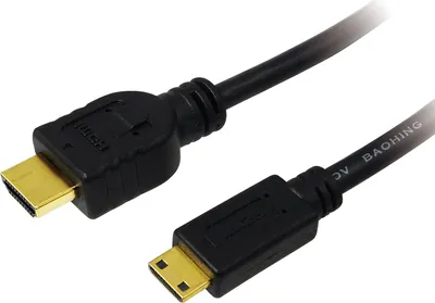 Zdjęcie produktu dla LogiLink CH0022, 1,5 m, HDMI Typu A (Standard), HDMI Type C (Mini), 8,16 Gbit/s, Czarny