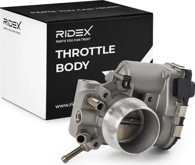 Produktbild von RIDEX 158T0258 Drosselklappe für HYUNDAI i30 (FD) für KIA CEE'D (JD)