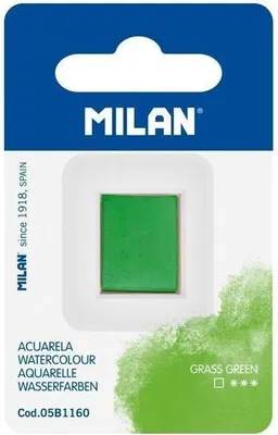 Produktbild von Aquarellfarbe in Würfelgrasgrün MILAN