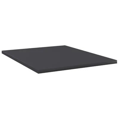 Obrázek produktu pro vidaXL Desky do knihovny 8 ks. Šedé 40x50x1,5 cm výrobek z odvozeného dřeva