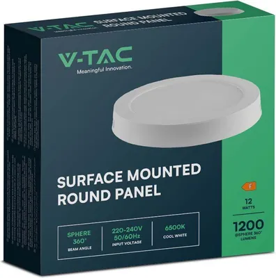 Zdjęcie produktu dla Oprawa sufitowa okrągła barwa ciepła LED 12W V-TAC VT-60012-7873