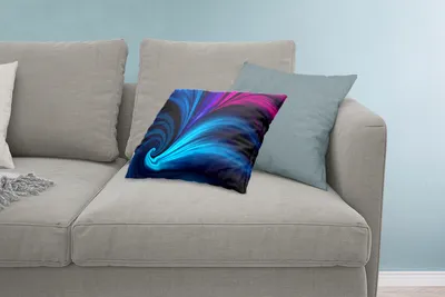 Produktbild von MuchoWow® Zierkissen Sofakissen Wohnzimmer Dekokissen 60x40 cm Abstrakter Hintergrund mit den Farben eines Pfaus - Kopfkissen - Polster mit Foto