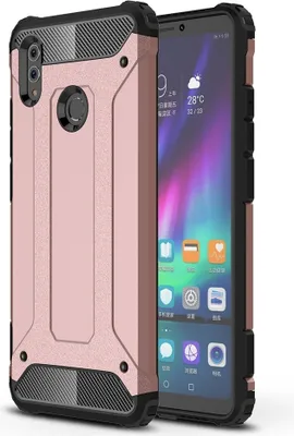 Produktbild von Mobigear Outdoor  HONOR Note 10 Hülle Hardcase Backcover Stoßfest - Roségold