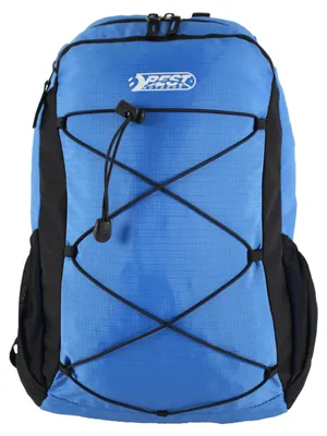 Produktbild von Best Sporting Trekkingrucksack blau-schwarz mit Regenschutzhülle