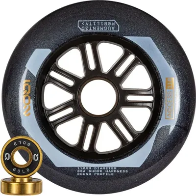 Immagine prodotto di Iqon Access Combo 110 85a ruote per pattini 3 unità Golden 110 mm Golden 110 mm