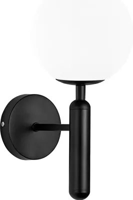 Produktbild von Wandlampe tooLight G097-1W Black White