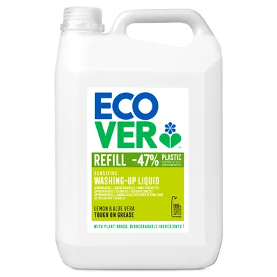 Obrázek produktu pro ecover prostředek na ruční mytí nádobí citron/aloe vera 4006304 5l