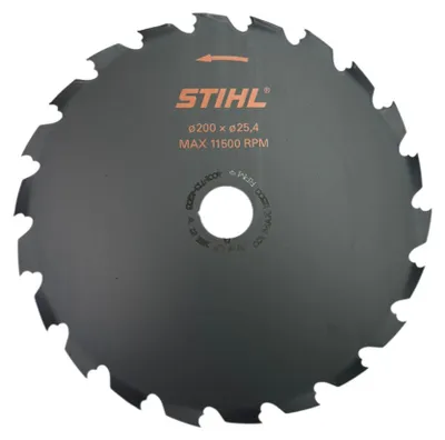 Produktbild von Stihl 40017134203, Bürstenschneider-Klinge, Schwarz, Stahl, 1 Stück(e)
