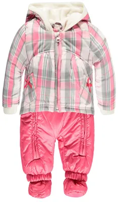Produktbild von Kanz rosa Baby-Winteroverall
