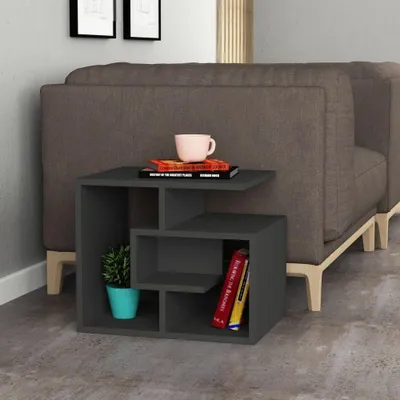 Immagine prodotto di Tavolino da salotto 54x40x45 cm Labirent antracite