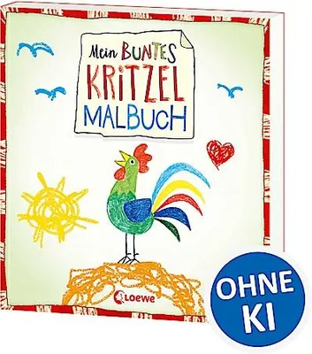Zdjęcie produktu dla Mein buntes Kritzel-Malbuch (Hahn)