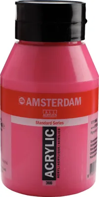 Produktbild von Amsterdam Standard Series Acrylfarbe Flasche 1000 ml Chinacridonrosa 366