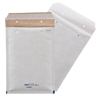 Produktbild von Vereinigte Papierwarenfabriken 3/C Luftpolstertaschen für DIN B5 grauweiß