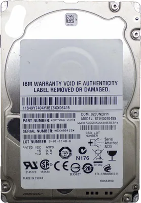 Zdjęcie produktu dla Seagate St9450404ss - dysk twardy SAS, 2,5 cala, 450 GB, 10000 obr./min