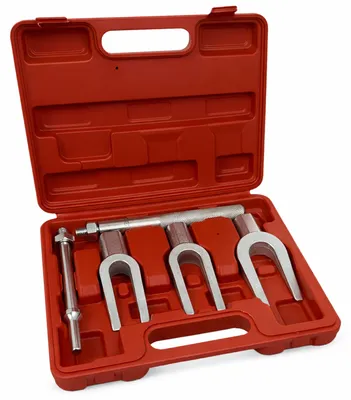 Immagine prodotto di Set leva a forchetta per giunti sferici e testine sterzo, kit estrattore giunto sfera Gebo Tools