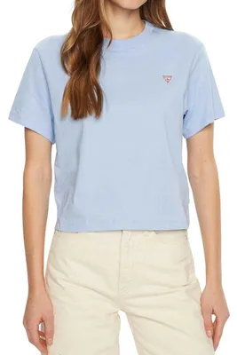 Produktbild von Guess - T-Shirt für Damen, Kastig NA1068 (XXL) (Blau)