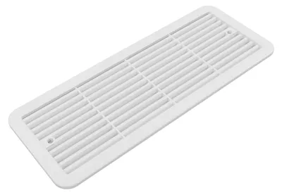 Image de Ventilateur de ventilation pour camping-car 480 x 185 mm : ventilateur d'entrée et de sortie d'air à fort débit et faible niveau sonore, avec grille filtrante
