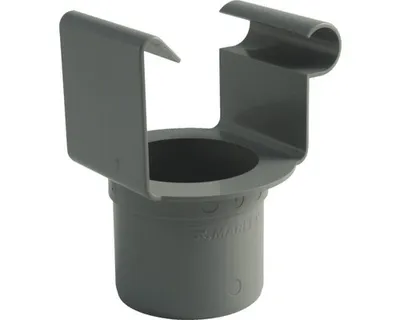 Produktbild von Marley Rinnenstutzen NW 70/53 mm, Kastenform, grau