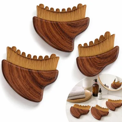 Produktbild von Lymph-Gesichtsmassagebürsten-Set–3 Stück,für Kinn- und Kieferkontur, Lymphdrainage-Massagegerät,Trockenbürste zur Gesichtsreinigung und Hautstraffung