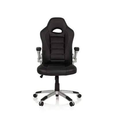 Obrázok produktu pre hjh OFFICE herné kreslo GAME SPORT Imitácia kože Výškovo nastaviteľné počítačové kreslo, kancelárske kreslo s podrúčkami