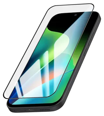 Produktbild von Avizar, Panzerglas für Xiaomi Redmi 17 Kratzfest und Stoßfest, Schwarz / Transparent