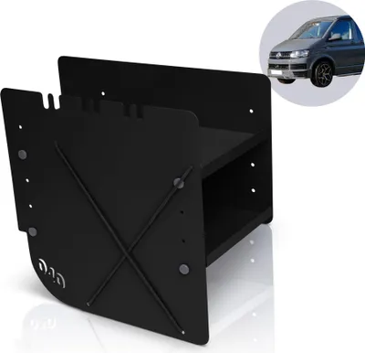 Produktbild von 040 Części Stojak na buty BLACK BEIFAHRERSEITE Akcesoria pasujące do VW T5 T6 T6.1 California Organizer na buty Worek na buty