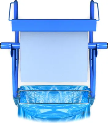 Produktbild von Wandhalter mit Müllsackhalterung für Putztuchrollen bis 40 cm Breite / PLOCK GmbH