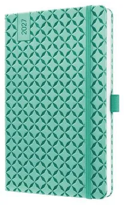 Produktbild von Wochenkalender Jolie 2027 Hardcover ca. A5 Mint Green 174 Seiten