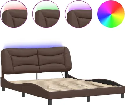 Obrázok produktu pre VidaXL 3213943, Hnedá, 165 cm, 2,18 m, 74,5 cm, 1600 x 2000 mm, 1 kusov