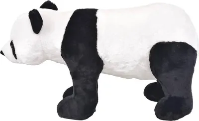 Obrázek produktu pro vidaXL Plyšové zvíře Panda stojící plyšová černobílá XXL