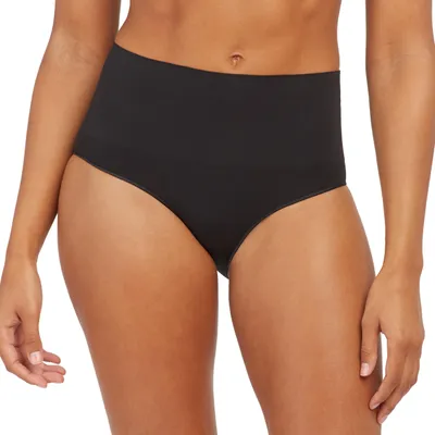Produktbild von Spanx Shapewear für Damen Everday Shaping Tummy Control Höschen Brief, Schwarz,