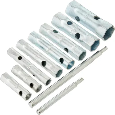 Produktbild von Metrische Rohrsteckschlüssel, 8-tlg. Satz 8–22 mm
