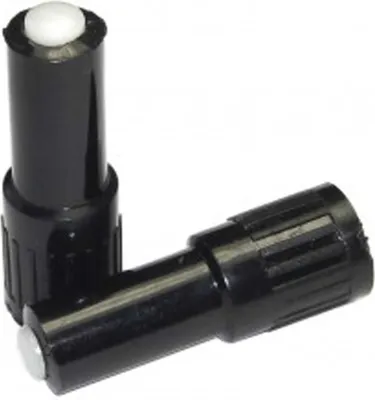 Produktbild von Ventilverlängerung für Autoventil, schwarz (2er Pack)