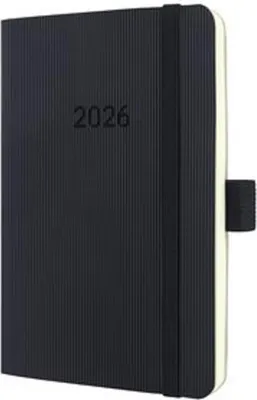 Produktbild von sigel Taschenkalender Conceptum 2026 ca. DIN A6 schwarz