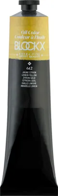 Produktbild von Blockx Ölfarbe, Zitronengelb - Tube 200ml - Zitronengelb| 216612BXC