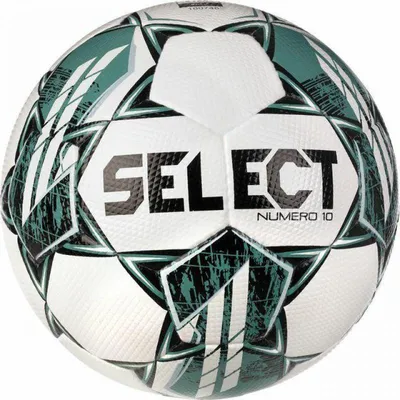 Immagine prodotto di Select - Pallone da calcio "Numero 10" MR172 (5) (bianco/verde)