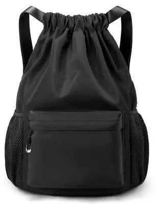 Image de Omgoods - Sac à dos de sport léger avec cordon de serrage - Idéal pour le fitness et les voyages