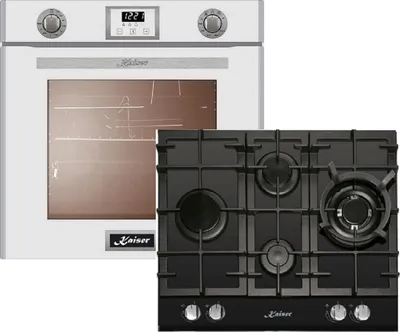 Produktbild von Herd Set/ Kaiser EG 6374 w/ Gas Backofen Einbaubackofen + KCG 6394 Gaskochfeld