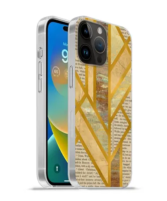 Produktbild von MuchoWow® Handyhülle Schutzhülle Hülle für Apple iPhone 14 Pro Max Gold - Marmor - Vintage Silikon Softcase Handy Hülle - Hardcover