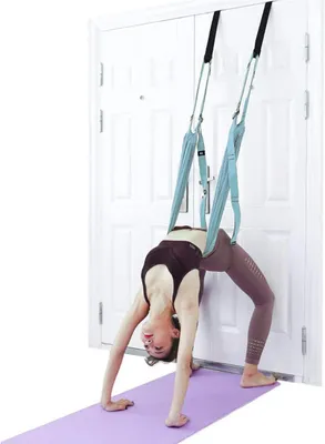 Productafbeelding van Verstelbare Yoga Rekband voor Been- en Rugstretch met Anti-Zwaartekracht Inversie
