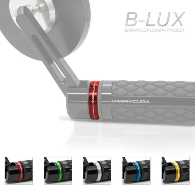 Produktbild von Barracuda universeller Einlegering für Lenkerendenspiegel silber
