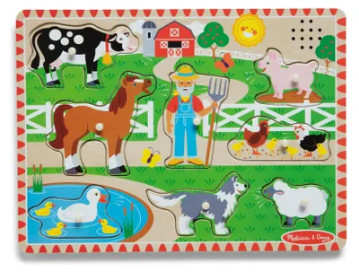 Immagine prodotto di puzzle Boerderij junior in legno 8 pezzi