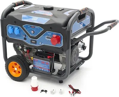 Produktbild von Benzin Generator AVR 8kW 400V/230V Benzintank Stromgenerator Stromerzeuger Strom