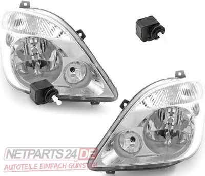 Produktbild von Scheinwerfer passend für Mercedes Sprinter 906 H7 H7 Li Re ab 06- mit Stellmotor 9068200561 A9068200561 9068200661 A9068200661 8292001 1K694129 Johns