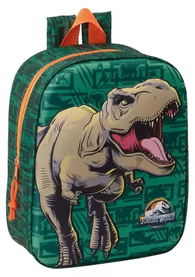 Image de Sac à dos Safta Jurassic World, 6 litres, 32x43x14 cm, vert, pour enfants, vert, taille unique