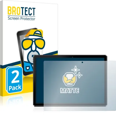 Produktbild von 2x BROTECT Schutzfolie für Pritom M10 10.1" Displayschutz Displayschutzfolie Folie Matt Entspiegelungsfolie